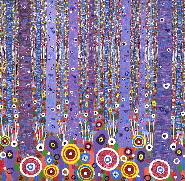 Purple Forest 1, 2012,