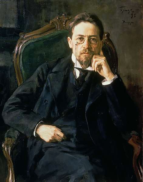 Portrait of Anton Pavlovich Chekhov, 1898