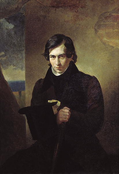 Портрет писателя Нестора Васильевича Кукольника. 1836
