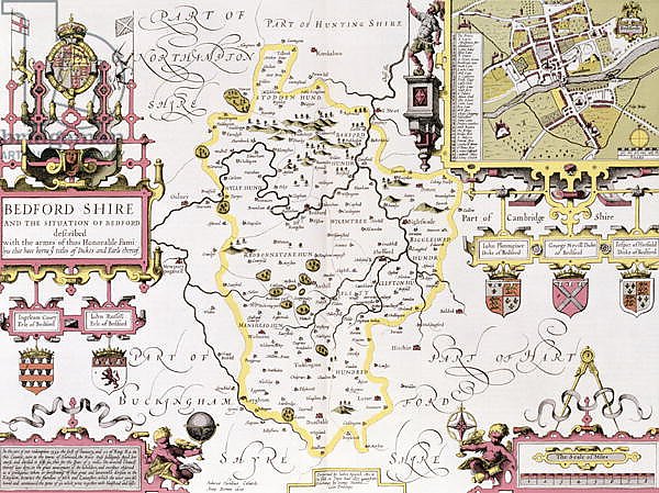 Bedfordshire and the situation of Bedford, 1611-12