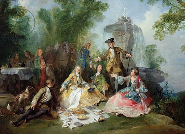 The Hunting Party Meal, c. 1737