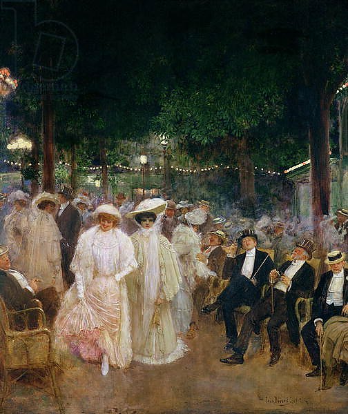 The Gardens of Paris, or The Beauties of the Night, 1905