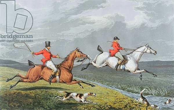 Fox Hunting: Full Cry, 1828