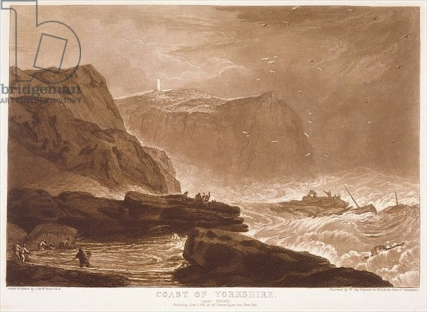 F.24.I Coast of Yorkshire, from the 'Liber Studiorum', engraved by William Say, 1811
