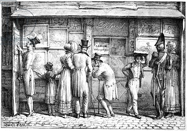 Delpech's Lithographic Print Shop, c.1818
