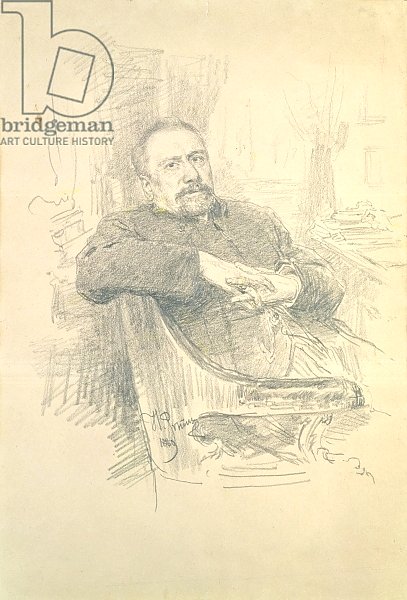 Portrait of Nikolaj Leskov, 1889