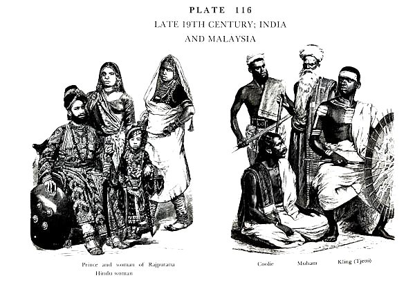 Fin du XIXè Siècle, Inde et Malaisie, Late 19Th Century, India and Malaysia 2