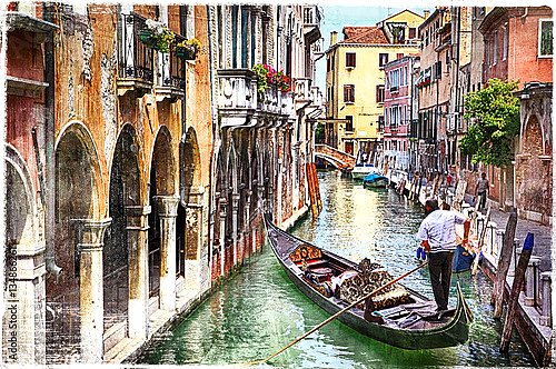 Романтические каналы прекрасной Венеции