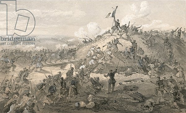 The attack on the Malakoff