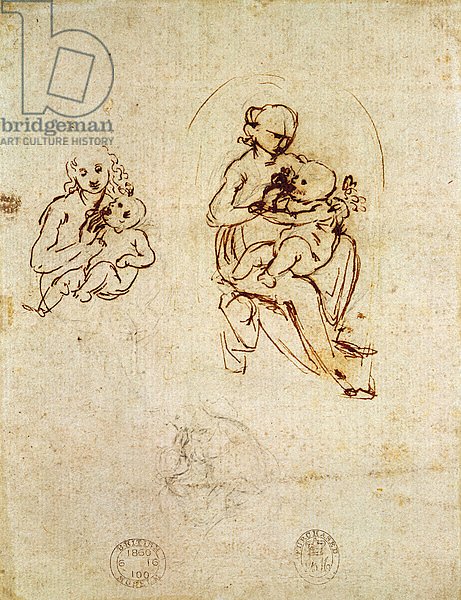 Study for the Virgin and Child, c.1478-1480