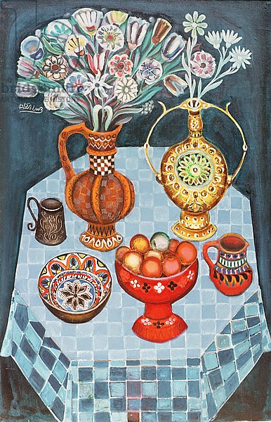 Still Life with Red Apples, 1967