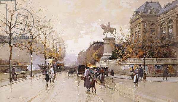 A Paris Street Scene, 1