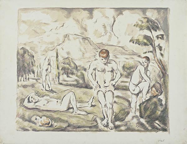Постер Сезанн Поль (Paul Cezanne) L'Estaque 2