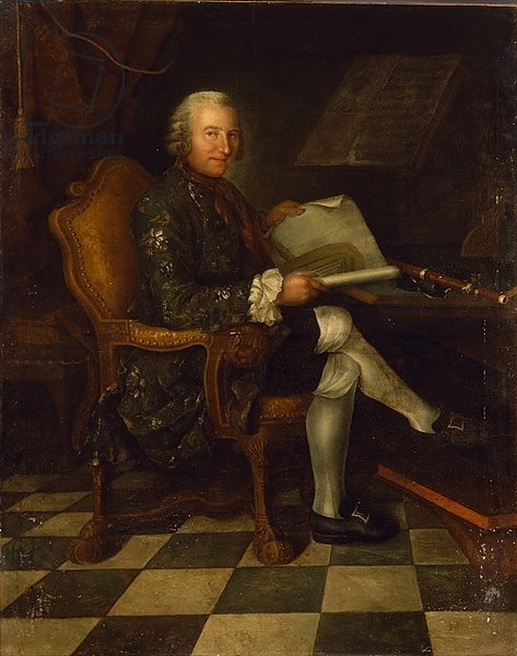 Isaac Egmont von Chasot at his Desk, 1750