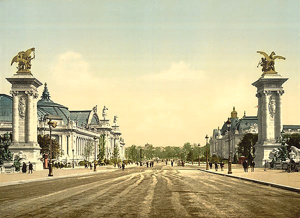 Франция. Париж, проспект Никола II