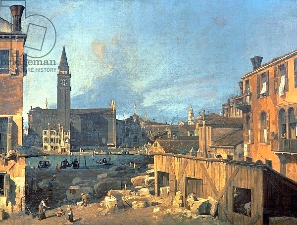Venice: Campo San Vidal and Santa Maria della Carita 1727-28