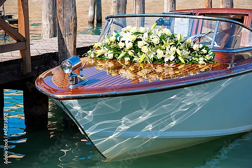 Свадебный катер в Венеции