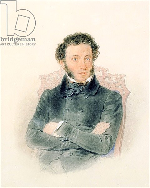 Portrait of Alexander Pushkin 1836