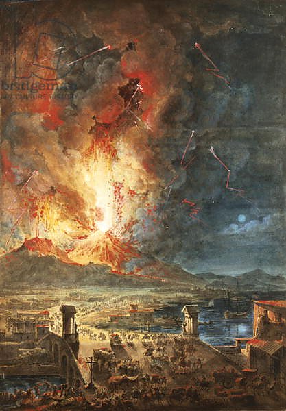 The Great Eruption of Mt. Vesuvius