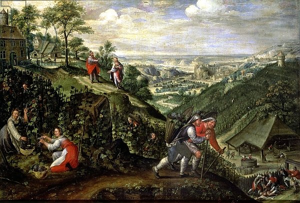 October: Parable of the Bad Vintners, c.1580-90