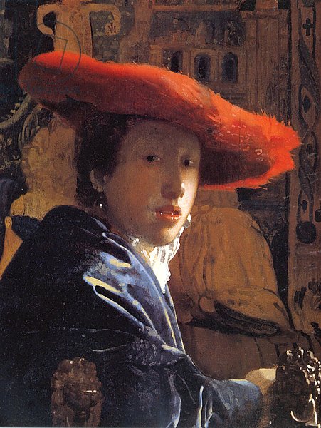 Girl with a Red Hat, c.1665