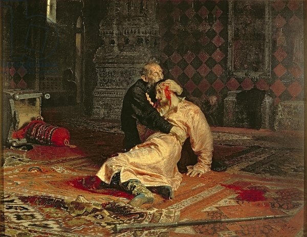 Ivan the Terrible and his Son on the 16th November, 1581, 1885