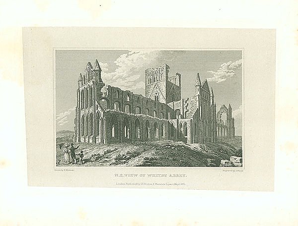 N. E. View of Whitby Abbey 1