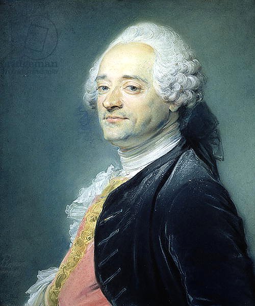 Portrait of Maurice Quentin de la Tour, 1750
