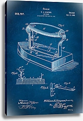 Постер Патент на утюг, 1908г
