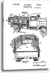 Постер Патент на армейский грузовик 2, 1943г