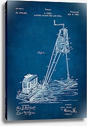 Постер Патент на электрическую кирку и бур,1892г
