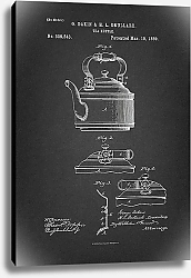 Постер Патент на чайник, 1889г