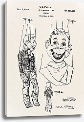 Постер Патент на театральную куклу, 1950г