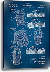 Постер Патент на пуленепробиваемую боевую форму, 1968г