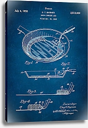 Постер Патент на сковороду для бекона, 1950г