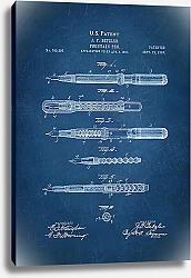 Постер Патент на перьевую ручку, 1905г