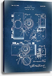Постер Патент на фотокамеру Leica, 1940г