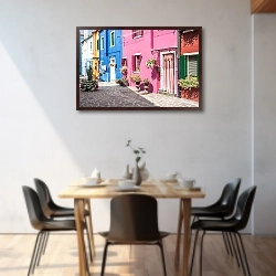 «Венеция, Италия. Краски улиц Бурано №12» в интерьере 
