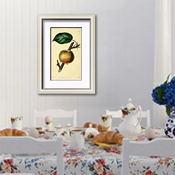 «Яблоко Пепин Padley's» в интерьере столовой в стиле прованс над столом