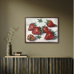 «Strawberries» в интерьере в этническом стиле в коричневых цветах