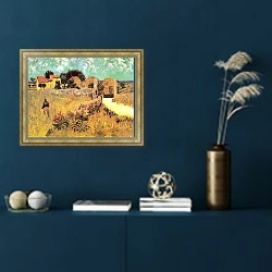 «Фермерский дом в Провансе» в интерьере в классическом стиле в синих тонах