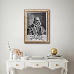 «Jacobus Arminius» в интерьере в классическом стиле над столом