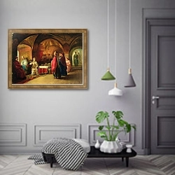 «Tsarevna's House» в интерьере коридора в классическом стиле