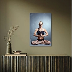«Медитация » в интерьере в этническом стиле в коричневых цветах
