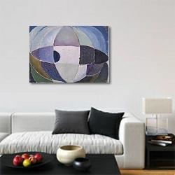 «Sphere» в интерьере гостиной в стиле минимализм в светлых тонах