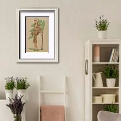 «SAINT-MORITZ» в интерьере комнаты в стиле прованс с цветами лаванды