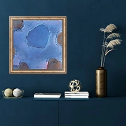«Friesian Blue, 1997» в интерьере в классическом стиле в синих тонах