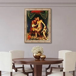 «Mars and Venus» в интерьере столовой в классическом стиле