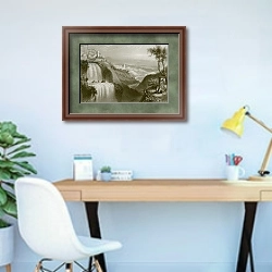 «Tivoli» в интерьере кабинета в современном стиле
