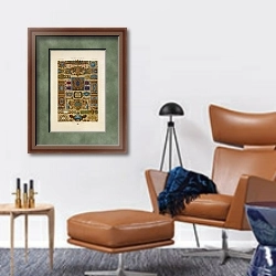 «Renaissance 8» в интерьере кабинета с кожаным креслом